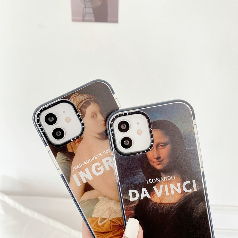 Ốp Lưng Mềm Trong Suốt In Hình Mona Lisa Cho Iphone 12 Mini 12 Pro 11 Pro Max 7 8 Plus Xs Max Xr X Se 2002 | BigBuy360 - bigbuy360.vn