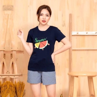 BỘ NỮ ĐÙI VNXK ♥️ BỘ NỮ ÁO COTTON QUẦN THÔ