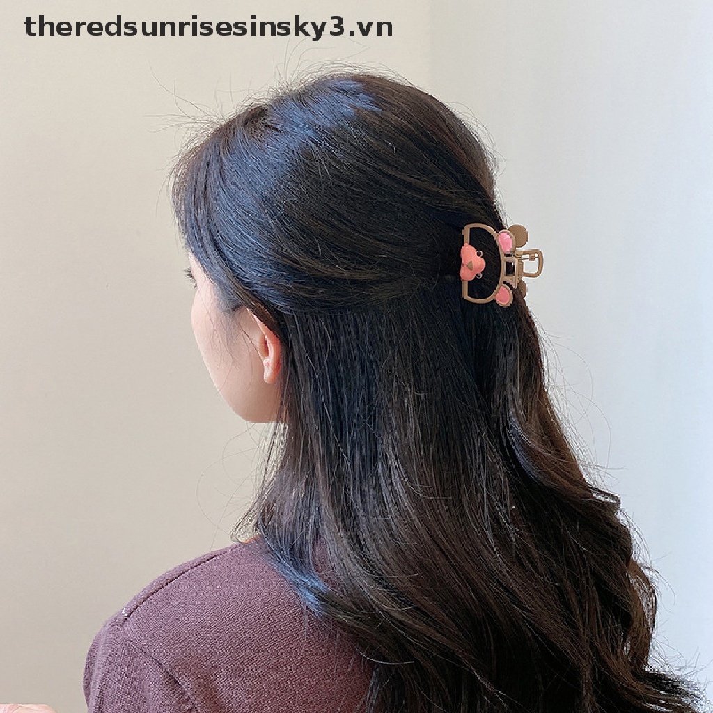 Kẹp tóc bằng kim loại thời trang xinh xắn cho nữ