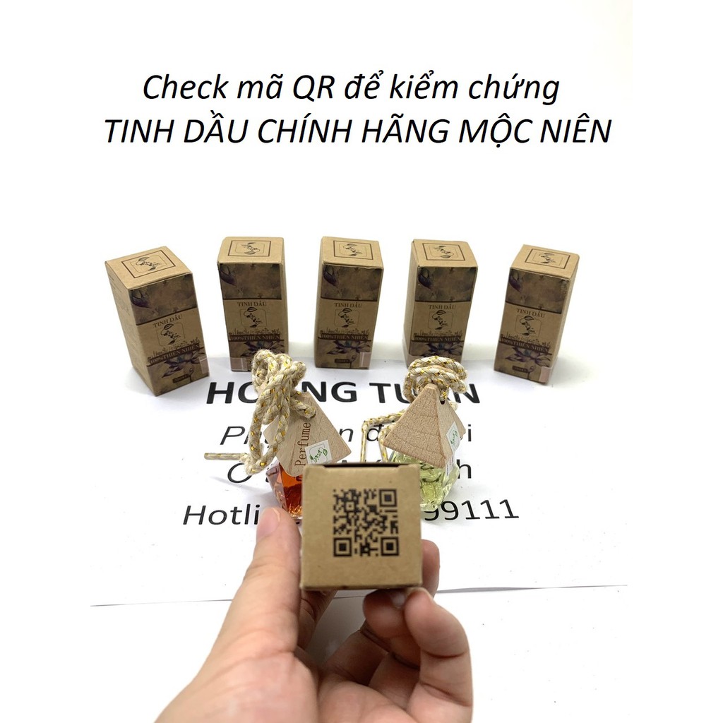 Tinh dầu MỘC NIÊN treo ô tô xe hơi phòng ở tủ quần áo đủ mùi chuẩn hãng loại 1