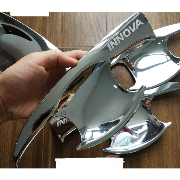 Ốp tay nắm cửa, hõm cửa toyota innova 2006 - 2021