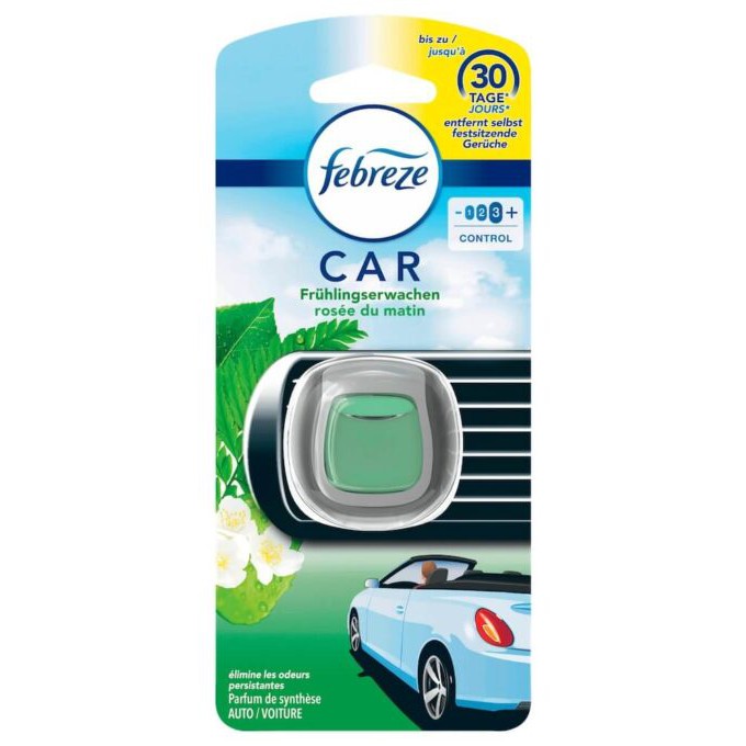 Nước Hoa Ô Tô Febreze Car Hương Hoa Cỏ Mùa Xuân 2ml nội địa Đức