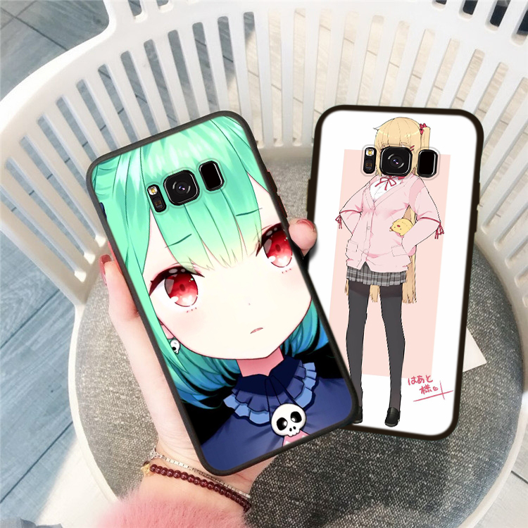 Samsung S7 Edge S8 S9 S10 Plus Plus S10E Soft Case 2WS Akai Haato Haachama Hololive anime