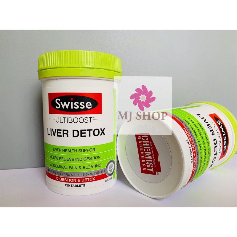 Viên uống thải độc gan Swissse liver detox loại 60 viên của Úc | BigBuy360 - bigbuy360.vn