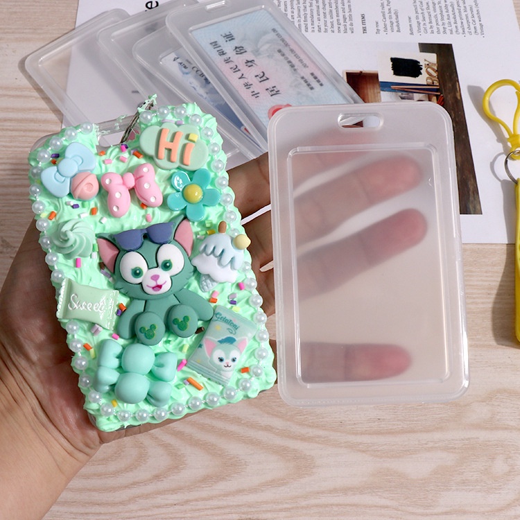 Ví Đựng Thẻ ID / Thẻ ID Bằng Nhựa Trong Suốt