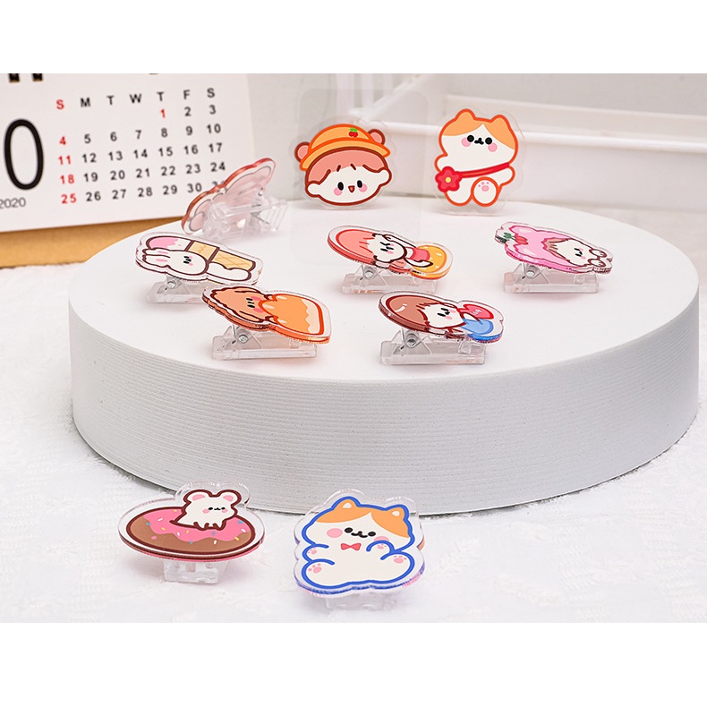 Kẹp Tài Liệu Trang Trí Hình Dễ Thương Đa Năng H192