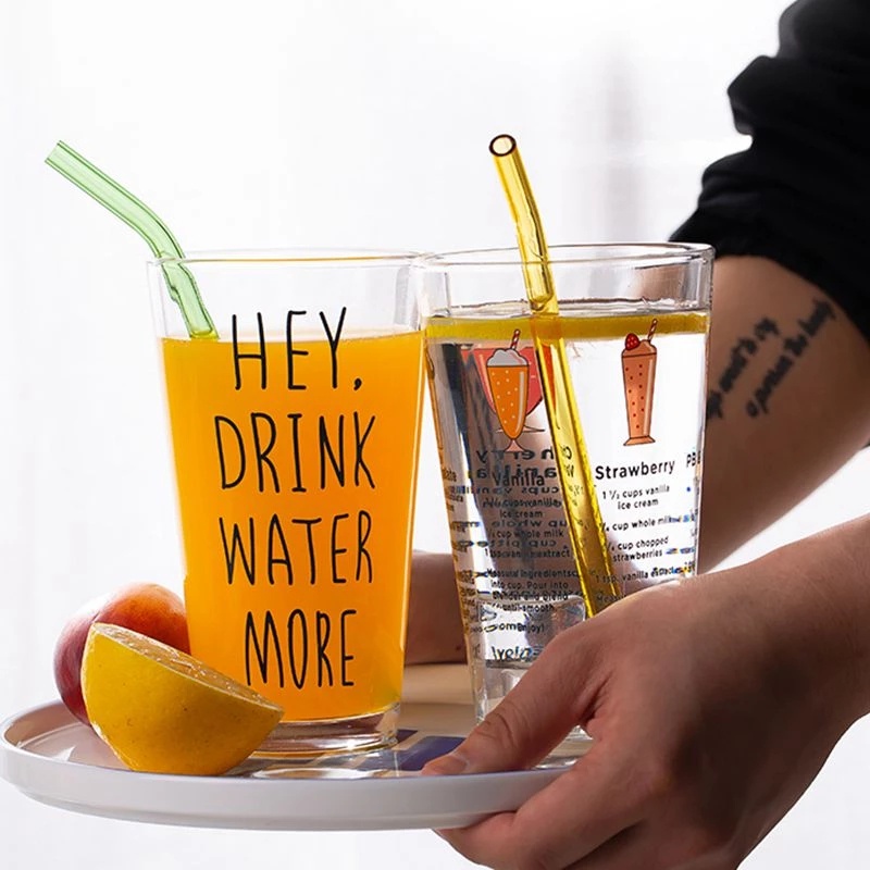 Ống hút đầu thẳng/ cong dùng uống cocktail cho buổi tiệc tại nhà có thể tái sử dụng