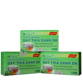 COMBO 2 HỘP TRÀ ĐẶC TRỊ TIỂU ĐƯỜNG - TRÀ DÂY THÌA CANH
