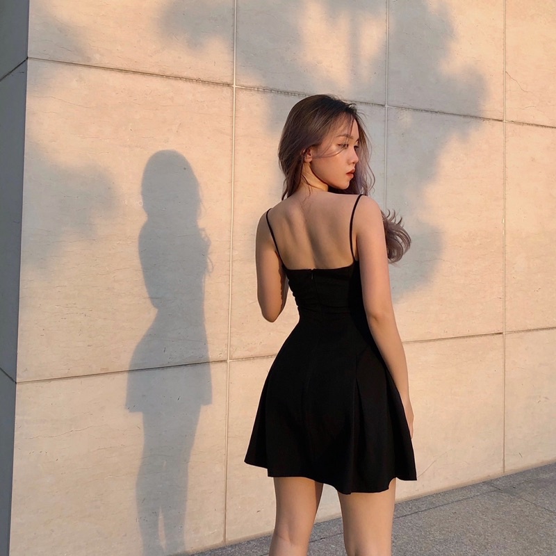 Mei Dress - 2 Dây Dáng Xoè - Sẵn Ship Hoả Tốc | BigBuy360 - bigbuy360.vn