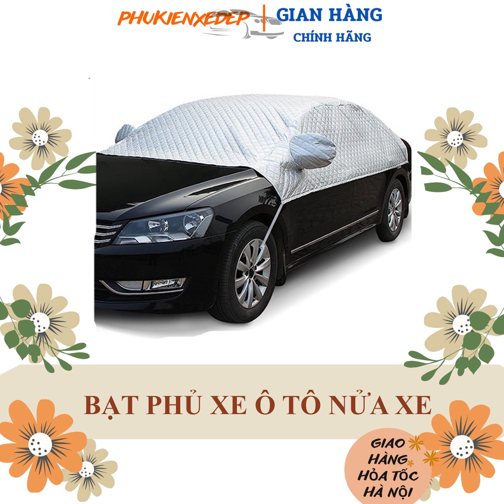 Bạt phủ xe ô tô📌CAO CẤP📌 chống nóng 5D có Bông đủ các size cho SUV, Sedan, Hatchback áo trùm ô tô chống nóng