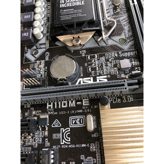 Main Asus H110M-E. Hàng 2nd. BH 1 tháng 1 ĐỔI 1.