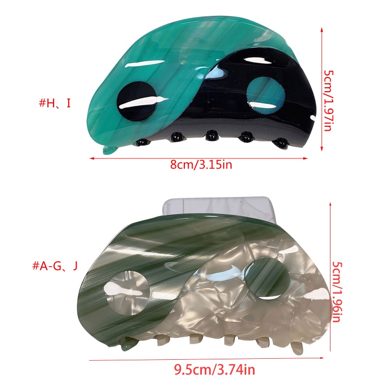 Kẹp Tóc Đuôi Ngựa Chống Trượt Phong Cách Cổ Điển