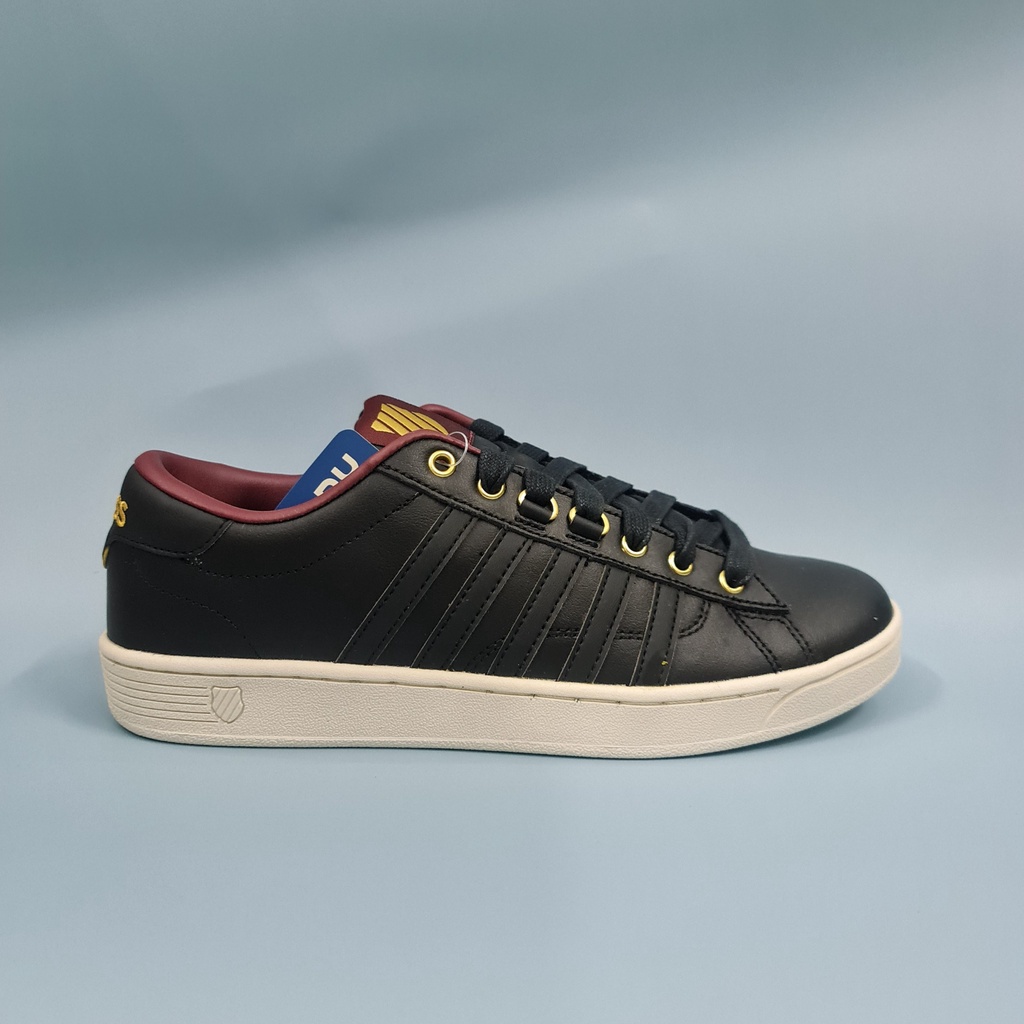 Giày nam hiệu KSwiss đỏ đen da thuộc cao cấp