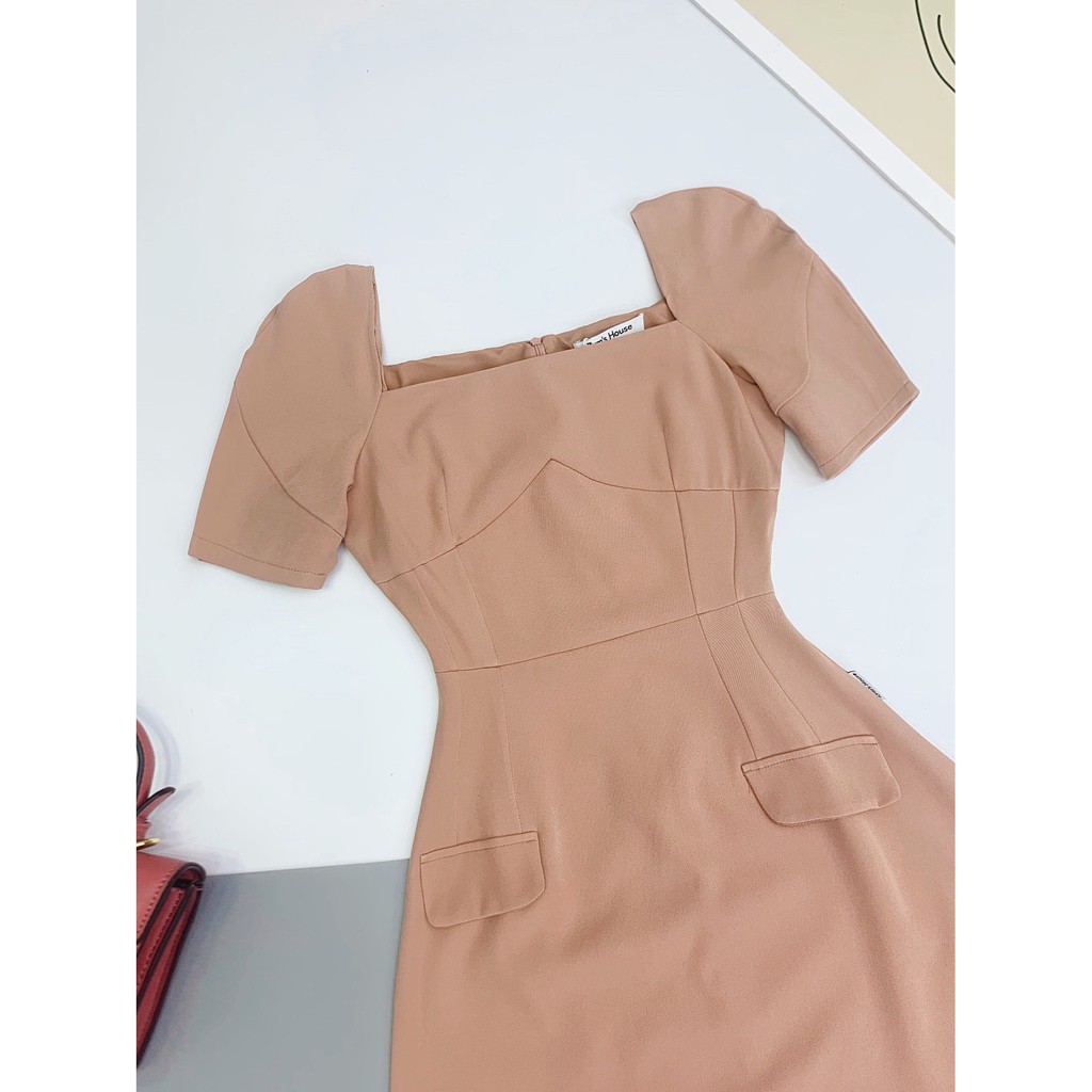 Váy xoè cổ vuông túi giả Zym's House - LT248 | BigBuy360 - bigbuy360.vn