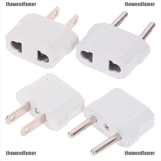 Set 4 Phích Cắm Chuyển Đổi Đầu us eu Sang us Chuyên Dụng