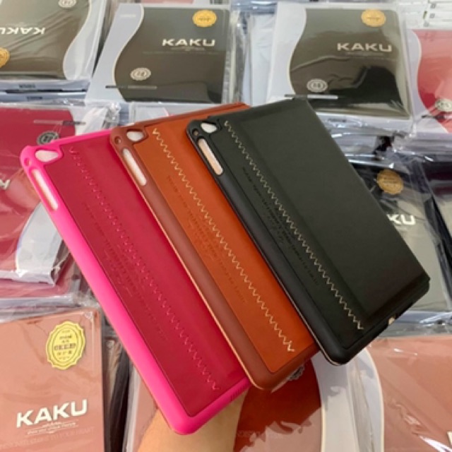Bao da Ipad 2-3-4 / air 1- 2 / Mini 1- 2- 3 - 4 / ipad new 2017-2018 / Air 3 / 10.5 / Gen 5678 Kaku [ CHÍNH HÃNG ]