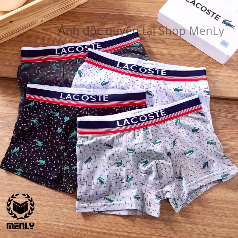 Quần sịp nam La_cos_te, quần lót đùi nam cao cấp đủ size M L XL 2XL