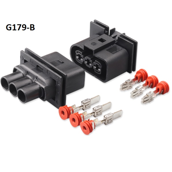 G179-Giắc cắm tản nhiệt quạt điện tử 3 lỗ 6.3mm