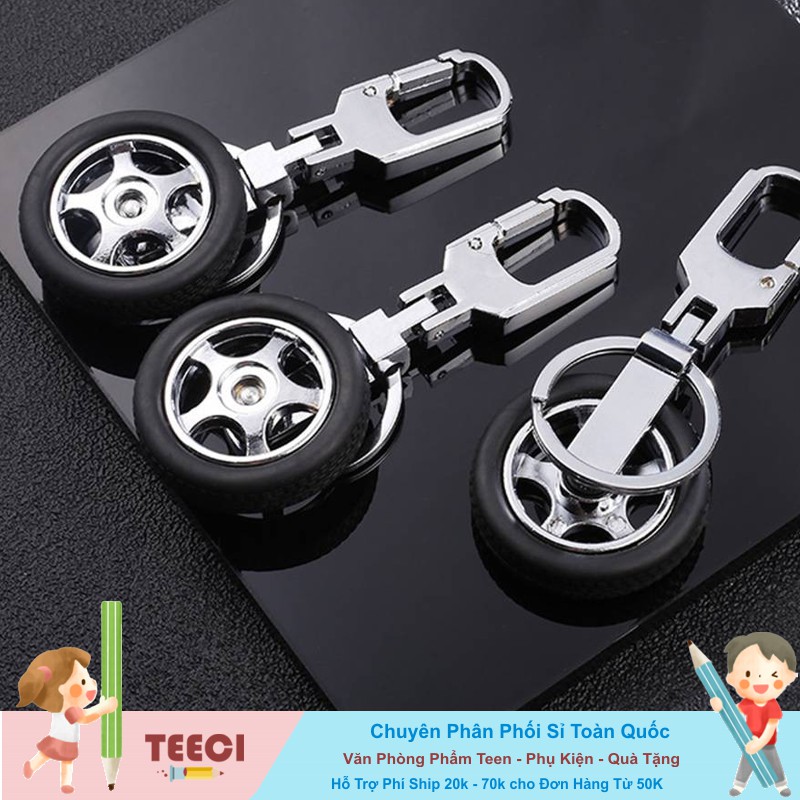 Móc Treo Chìa Khóa Balo Túi Xách Hình Chiếc Lốp Ô Tô Loại 1 T250