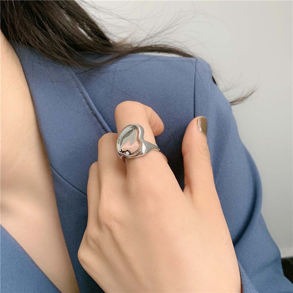 Nhẫn Đeo Tay Kim Loại Cá Tính Cho Nam Nữ