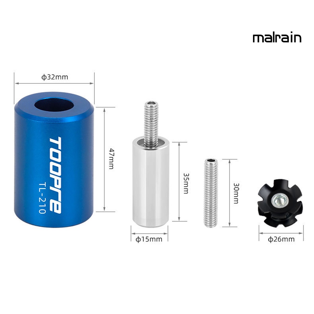 1 Bộ Phuộc Trước Bằng Hợp Kim Nhôm Cứng Chịu Lực Cao Cho Xe Đạp Leo Núi