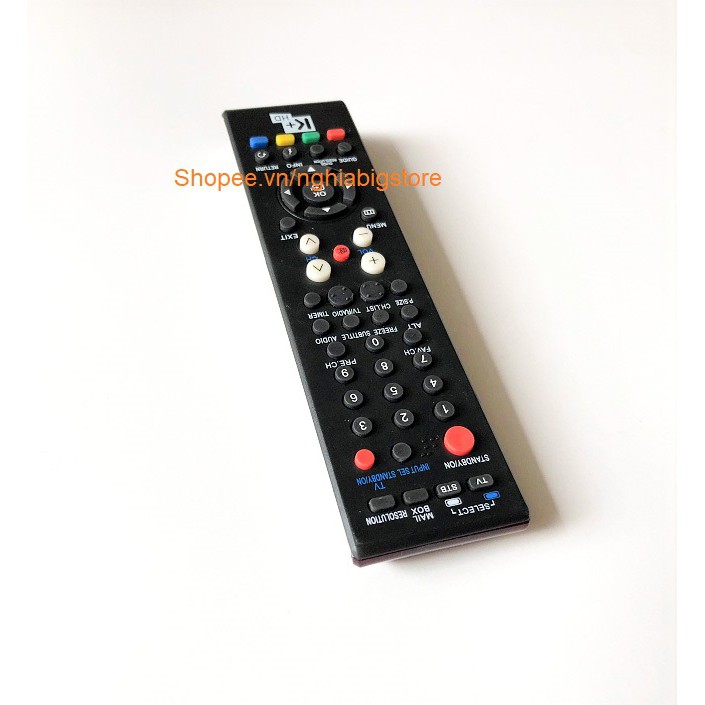 Remote Điều Khiển Đầu Thu K+ HD, Truyền Hình Số