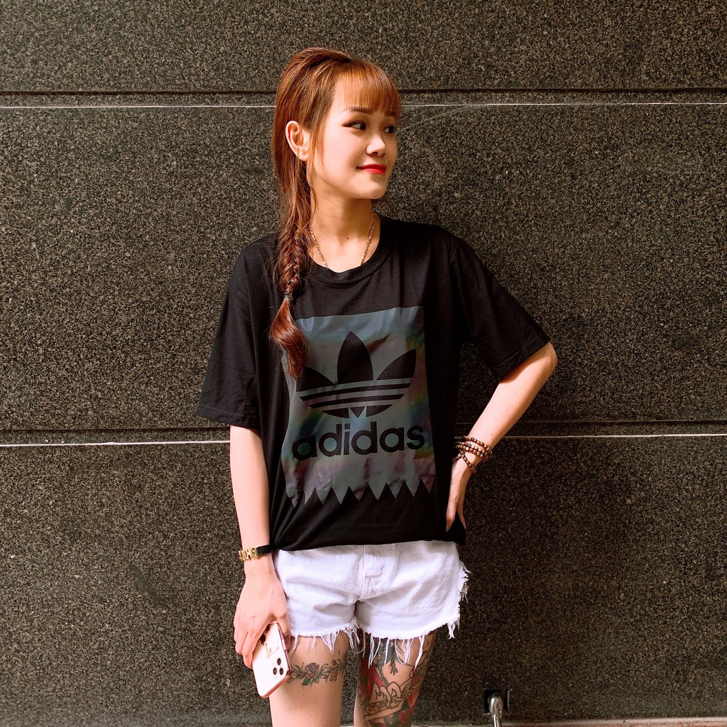 [COMBO MUA 1 ÁO TẶNG 1 MŨ TRƠN LƯỚI THỜI TRANG ] Áo phông Ad.id.as chất liệu cotton , áo phông Unisex thời trang | BigBuy360 - bigbuy360.vn