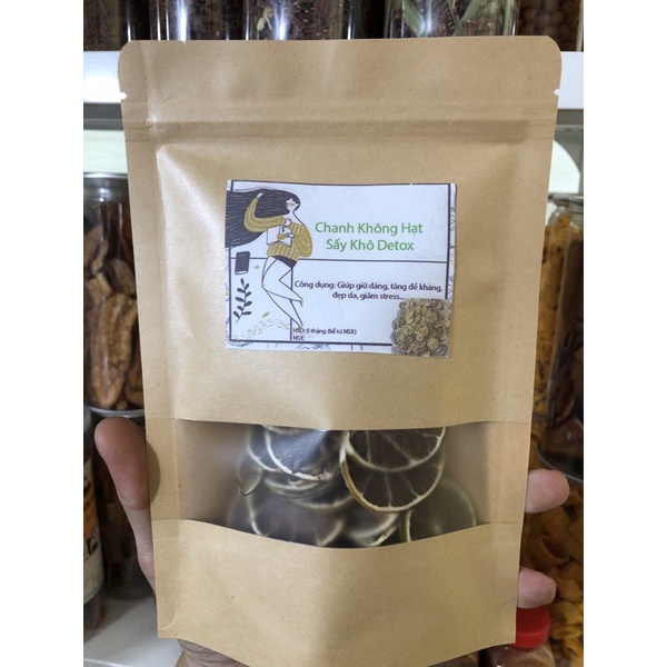 Chanh Không Hạt Sấy Khô Tăng Đề Kháng, Giảm Cân Detox
