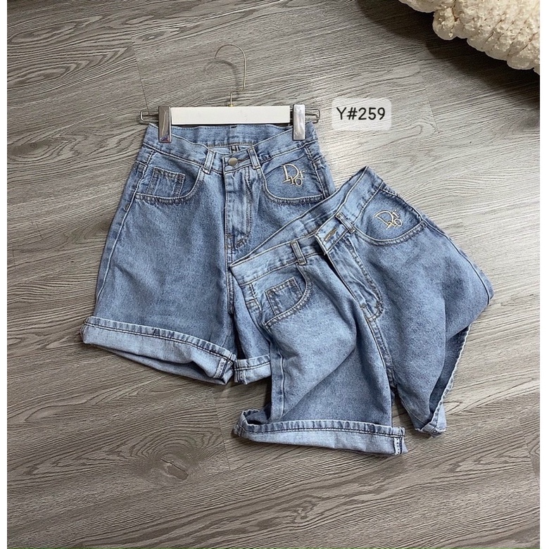 Freeship - Quần Short Jean Nữ URBAN OUTFITS Dáng Regular Chất Vải Denim Wash Kỹ Không Loang Màu QJR1