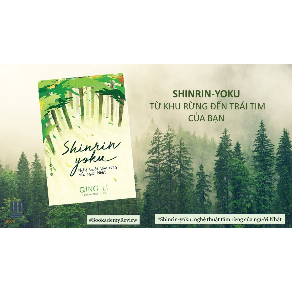 Sách - Shinrin Yoku - Nghệ Thuật Tắm Rừng Của Người Nhật Tặng Bookmark