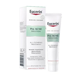 Kem giảm mụn sưng viêm Eucerin ProAcne Solution AI Clearing Treatment Eucerin 40ml