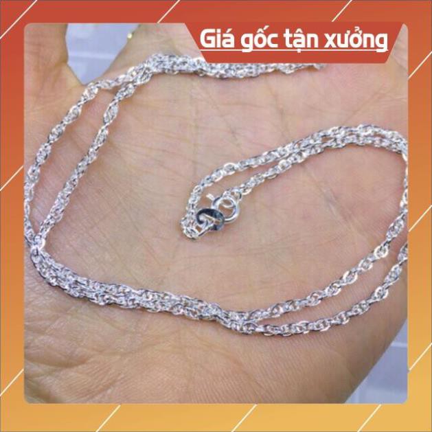 FREE SHIP Dây soắn chuẩn bạc ta hàng đẹp