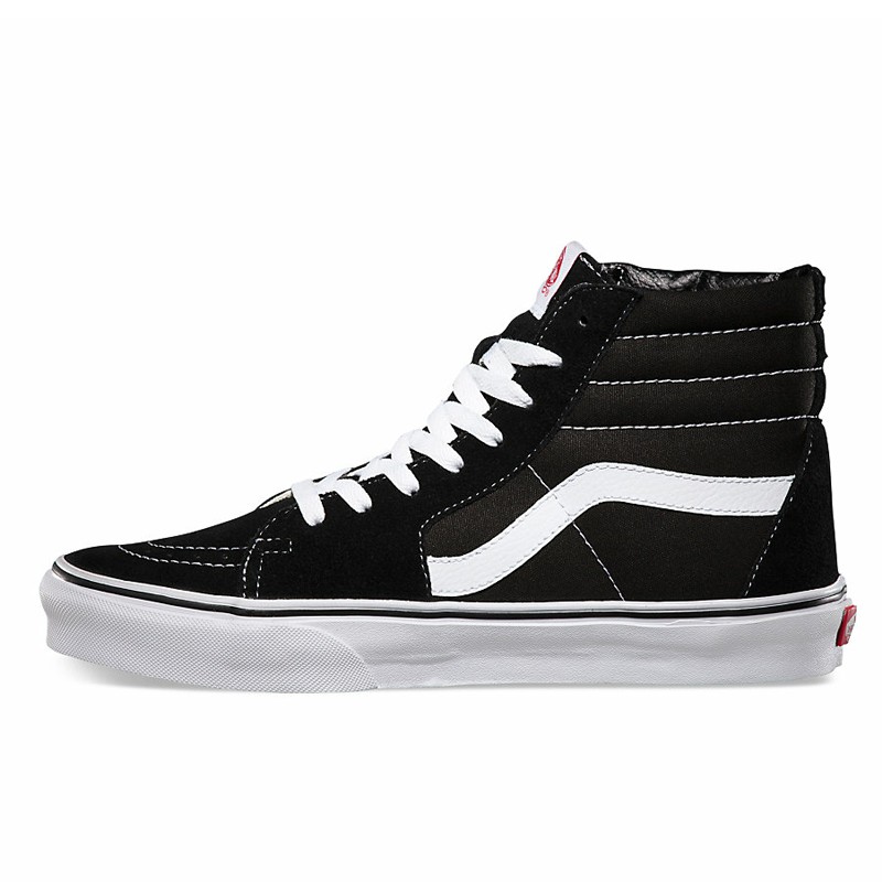 Giày Sneaker Unisex Vans Sk8 Hi Black White - VN000D5IB8C