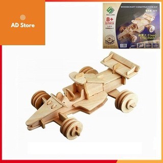 Đồ chơi lắp ghép gỗ 3d xe đua f1