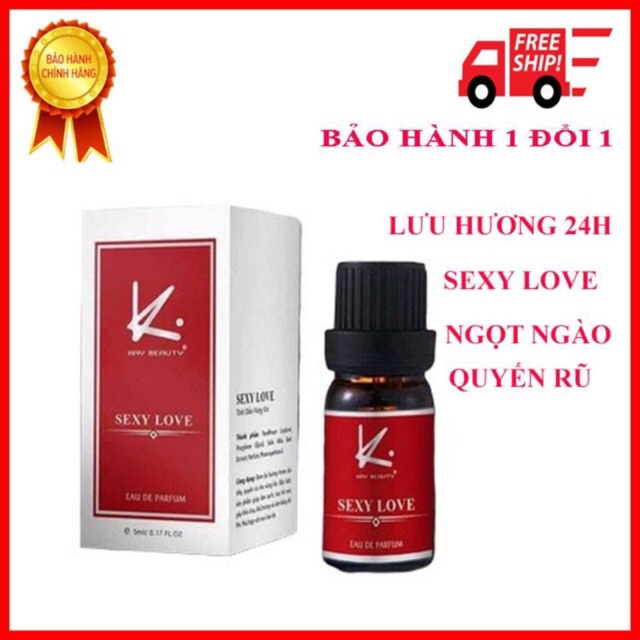 Nước Hoa Vùng Kín Lưu Hương 24h chai 5ml