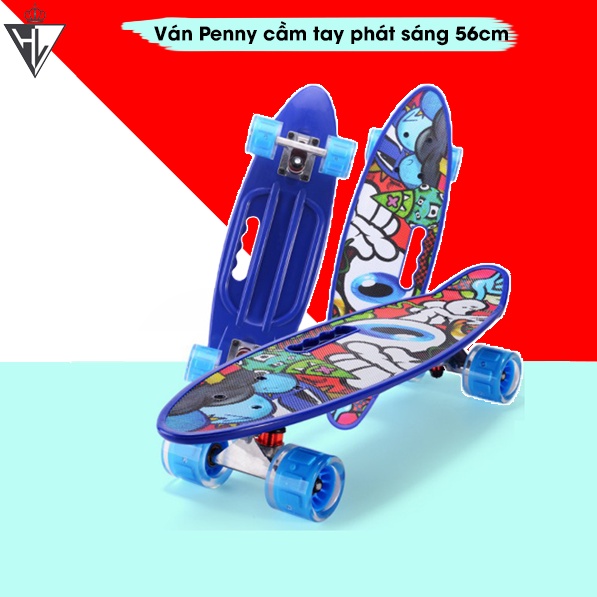 Ván trượt thể thao Penny ( Có ĐÈN ở bánh xe ) trẻ em và người lớn loại 57cm