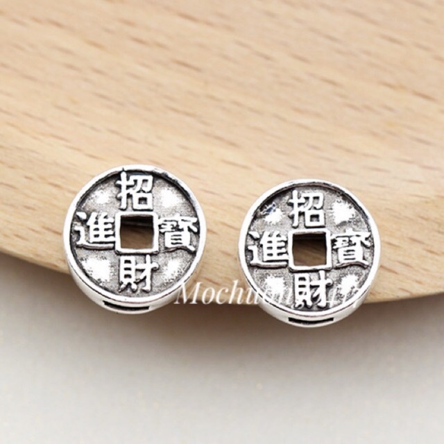 KHO SỈ  Charm đồng xu, charm kim tiền - Hàng loại 1 cực đẹp PL022