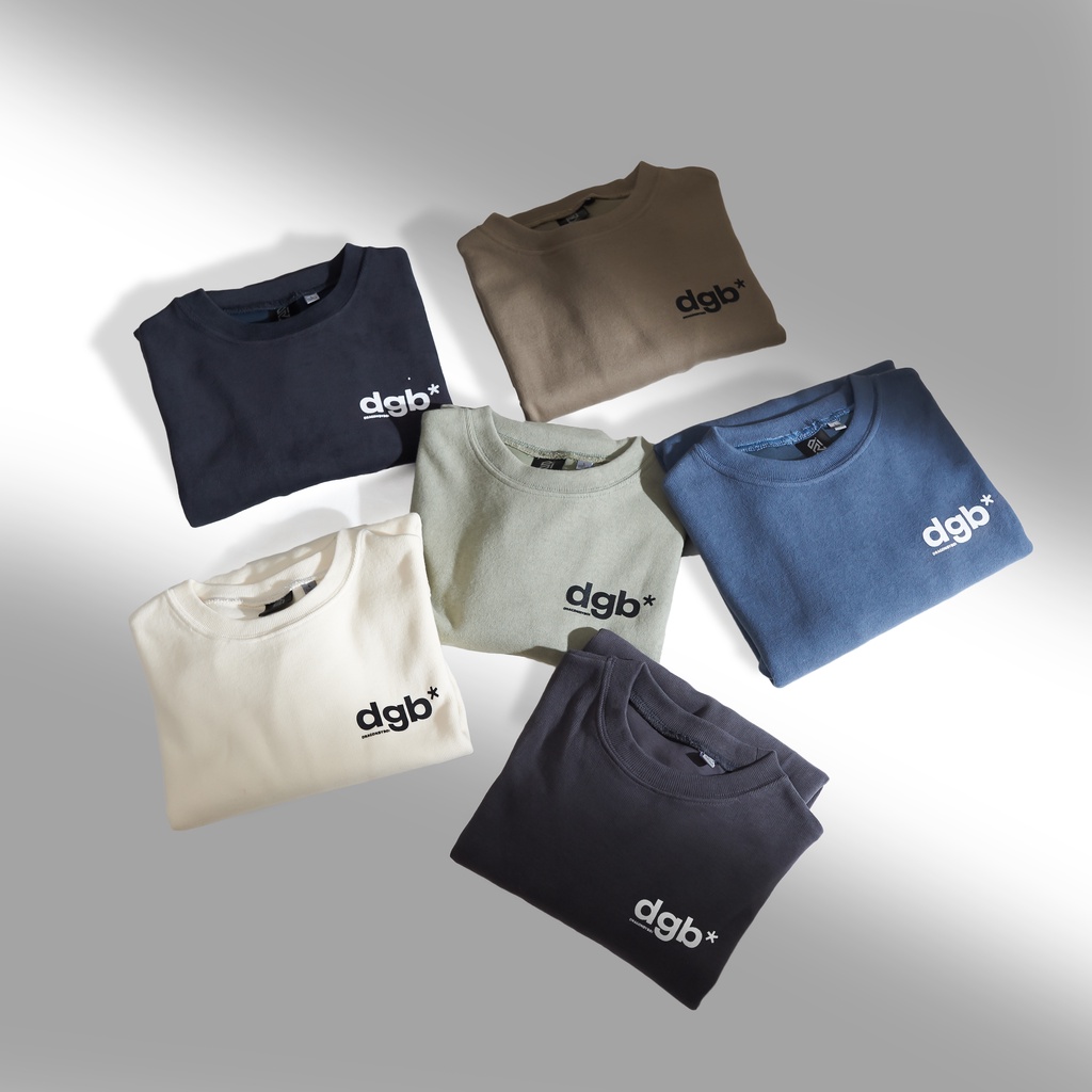 Áo Tay Dài SWEATER 6 MÀU BASIC LOGO SIGNATURE Nam Nữ form rộng, unisex, trơn - Sweater Local DRAGONBYBOI