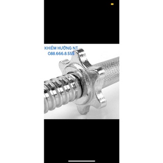 Đòn Tạ Inox Dài Cao Cấp (1m-1m8)