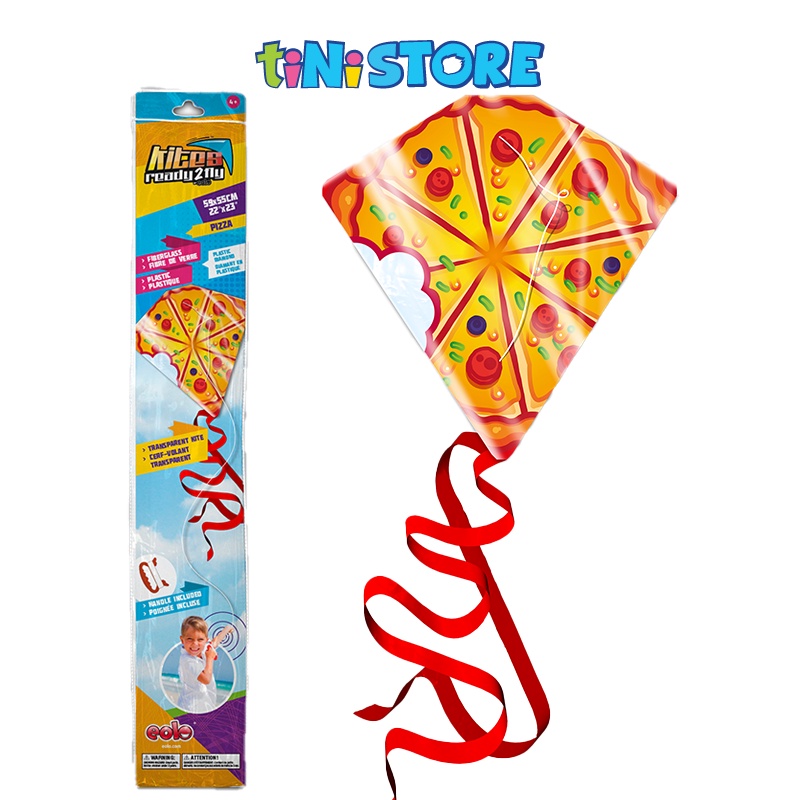 [Mã BMBAU50 giảm 7% đơn 99K] Đồ chơi tiNiToy diều thả KITES R2FLY dễ thương hình pizza PL200PZ