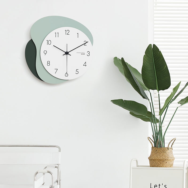 Đồng Hồ Treo Tường Đục Lỗ Kiểu Bắc Âu Hiện Đại Trang Trí Phòng Khách