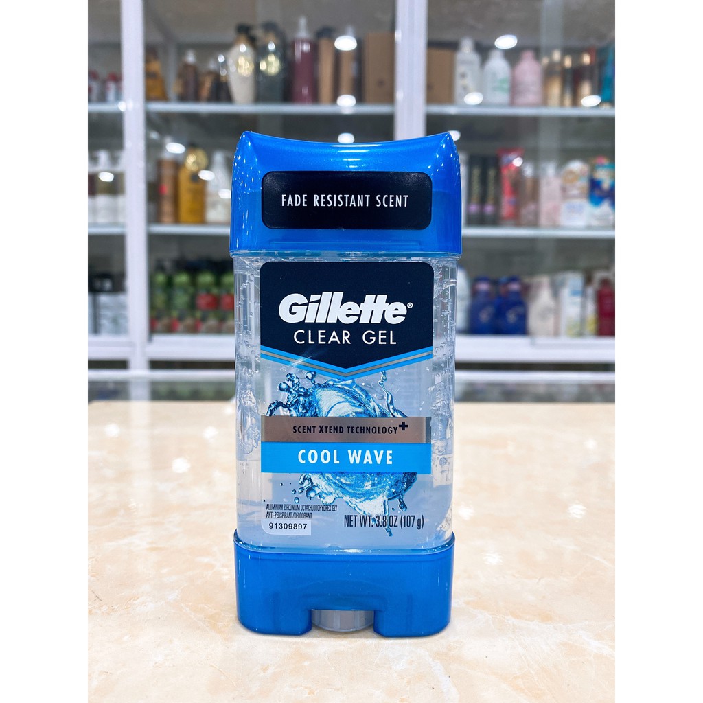 (USA 107g) Lăn khử mùi nam Gillette Clear Gel | BigBuy360 - bigbuy360.vn