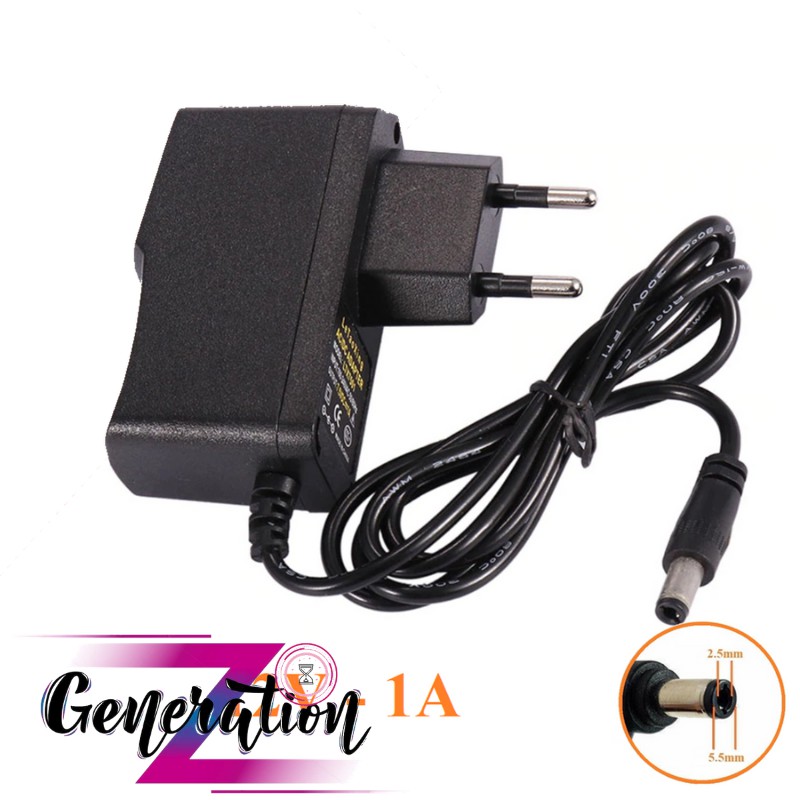 Nguồn Adapter 12V-1A Jack DC 5.5x2.5MM