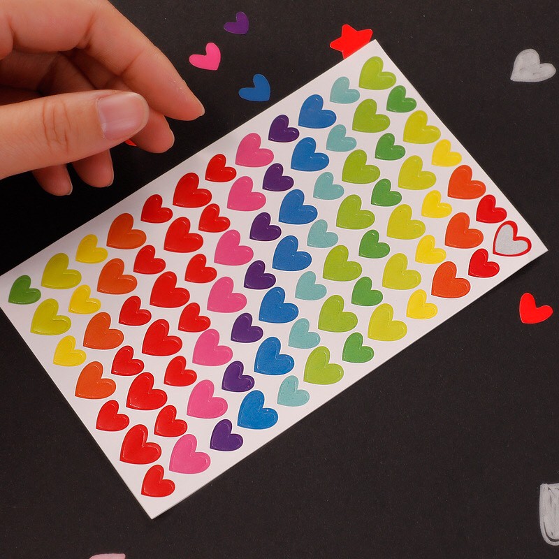 Sticker đơn giản trang trí sổ tay (ST17)