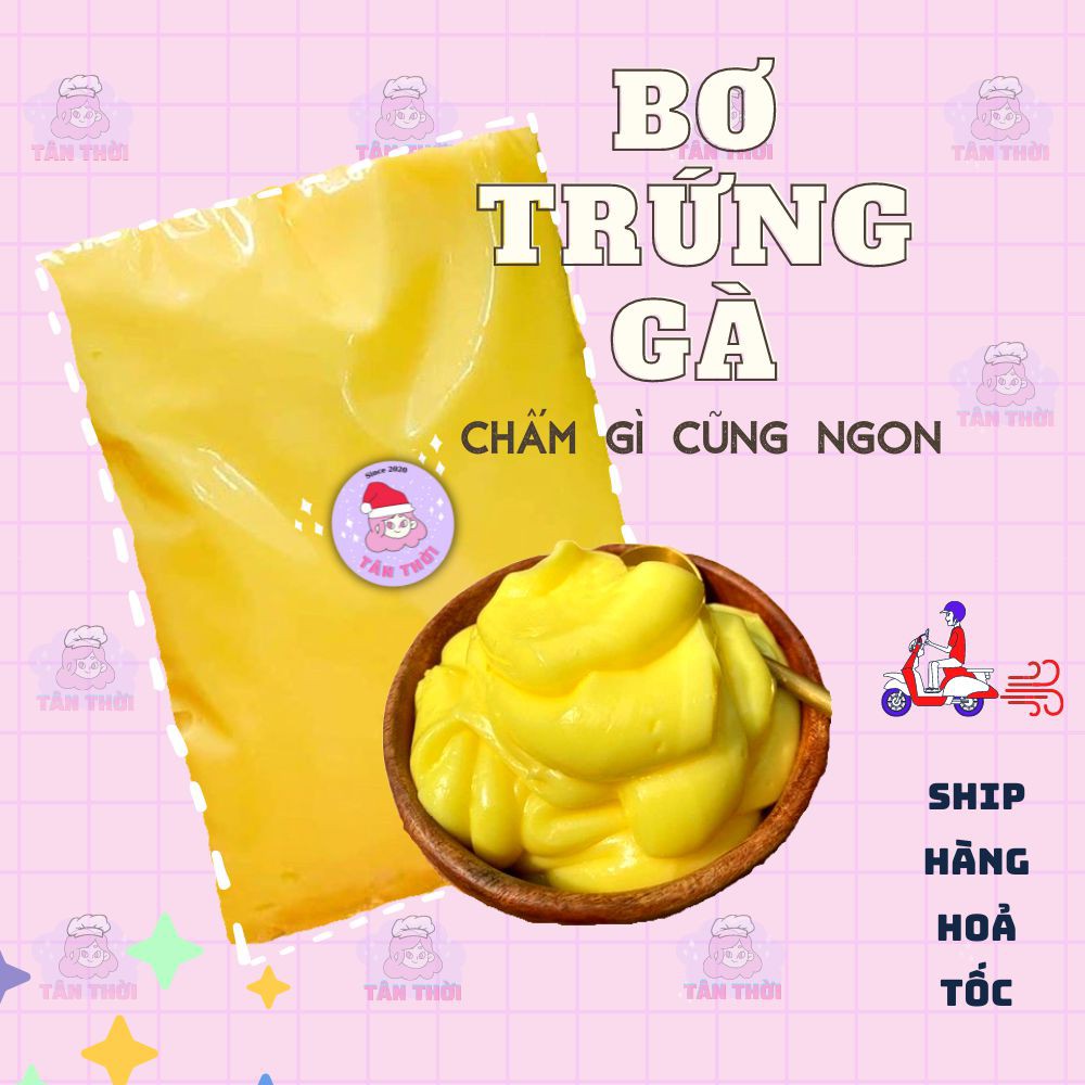 (Loại 1) 500g Bơ Trứng Vàng Thượng Hạng Sài Gòn - Ăn Vặt Siêu Ngon Kèm Bánh Tráng