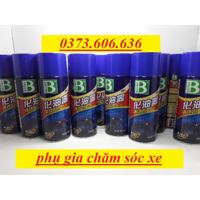 Xịt Chế Hòa Khí  - BOTNY, Súc Rửa Kim Phun, Máy Bám Cặn Bẩn, Vệ Sinh Buồng Đốt, Tẩy Rửa Xe Máy - Ô Tô