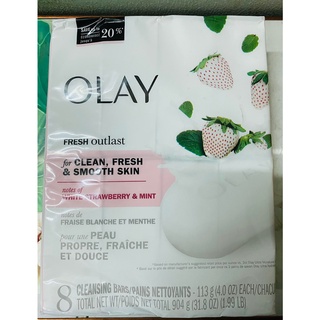02 xà phòng cục olay white strawberry & mint, water lily 31.08oz
