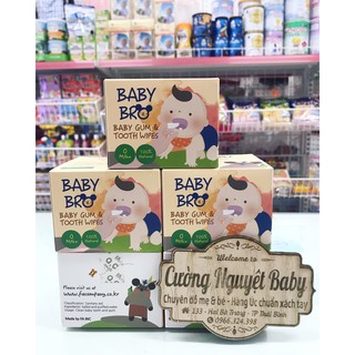 Gạc rơ lưỡi Baby Bro Hàn Quốc