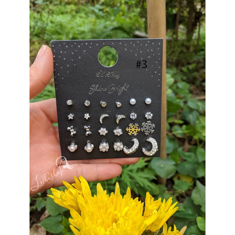 [1 đôi] Khuyên tai trendy siêu xinh