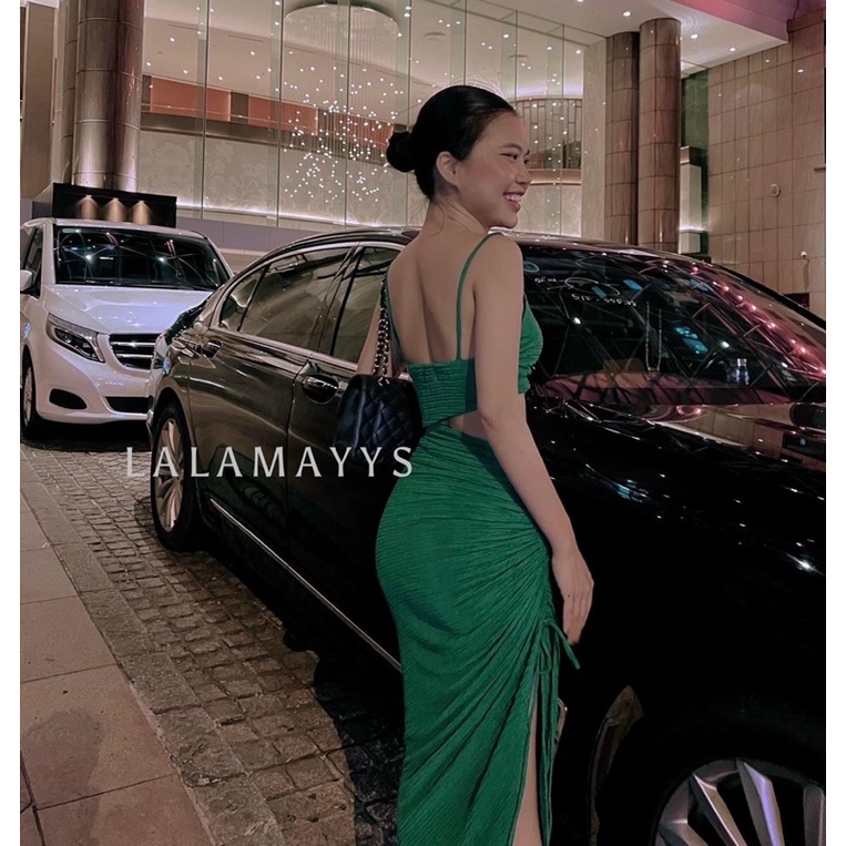 THIẾT KẾ- Váy body rút dây khoe dáng